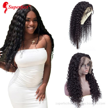 Cheap Brazilian Human Hair 13*4 4*4 Lace Front Wig For Black Women 150% Density 8A  Grade Remy Human Hair Lace Wig